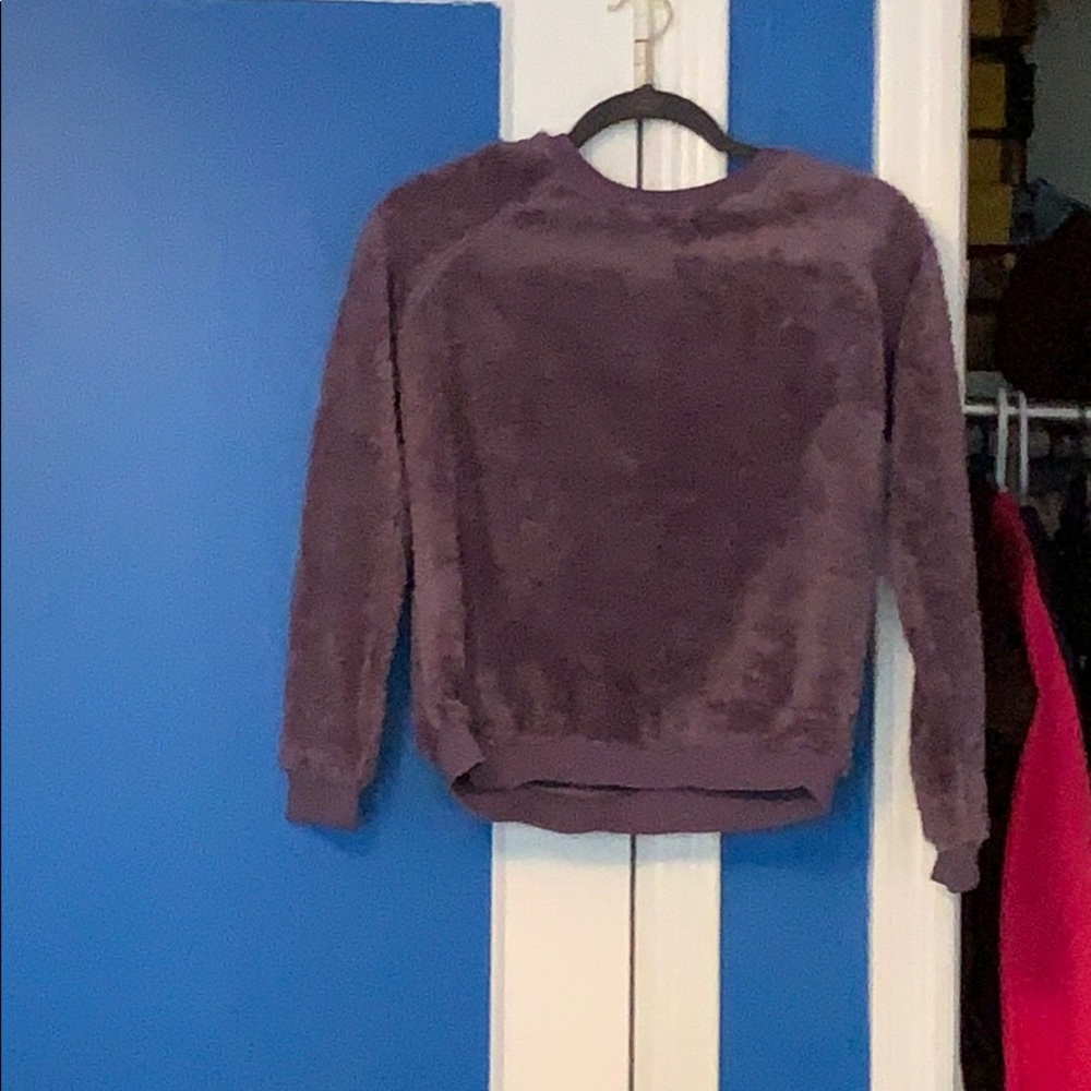 Two piece cozy outfit.